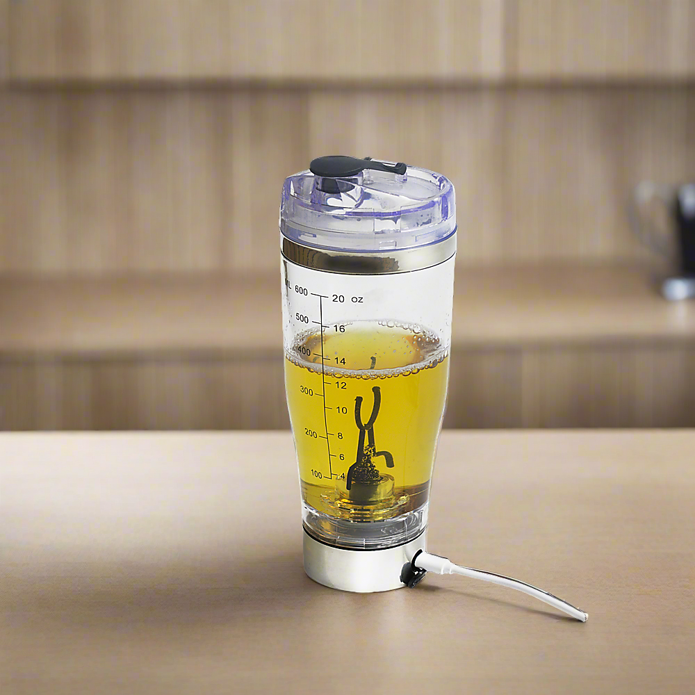 600ml Electric Smart Portable Blender Protein Shaker Detachable Mixer Cup Bottle