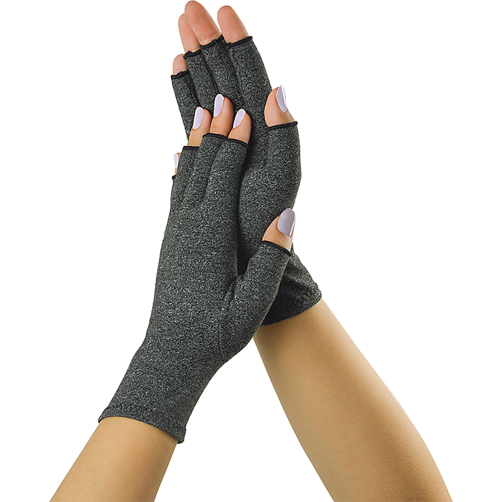 Arthritis Gloves Compression Joint Finger Hand Wrist Support Brace - Medium