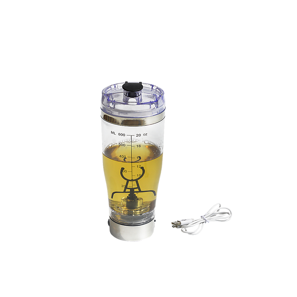 600ml Electric Smart Portable Blender Protein Shaker Detachable Mixer Cup Bottle