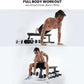 Sardine Sport FB68 Heavy Duty Flat Bench, 450kg Weight Capacity for Home Gym Exercise, Weight Lifting&Abdominal Training