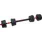 20kg Adjustable Rubber Dumbbell Set Barbell Home GYM Exercise Weights
