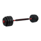 40kg Adjustable Rubber Dumbbell Set Barbell Home GYM Exercise Weights